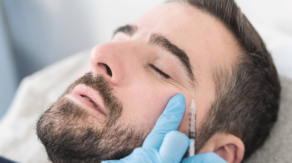 Rejuvenecimiento Facial ✨ ¿Qué es la Toxina Botulínica? 2 Sesión de Rejuvenecimiento Facial con Bótox en un paciente.