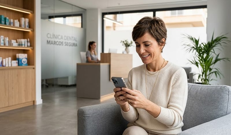 Recepción previa a tratamiento de ortodoncia en adultos en Clínica Dental Marcos Segura